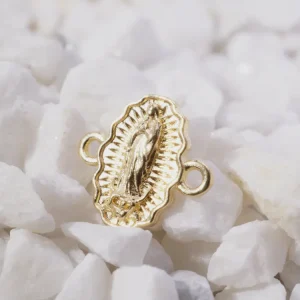 HERRAJE VIRGEN DE GUADALUPE SILUETA DESTELLOS CON OREJAS | Impermeable | Ventilada