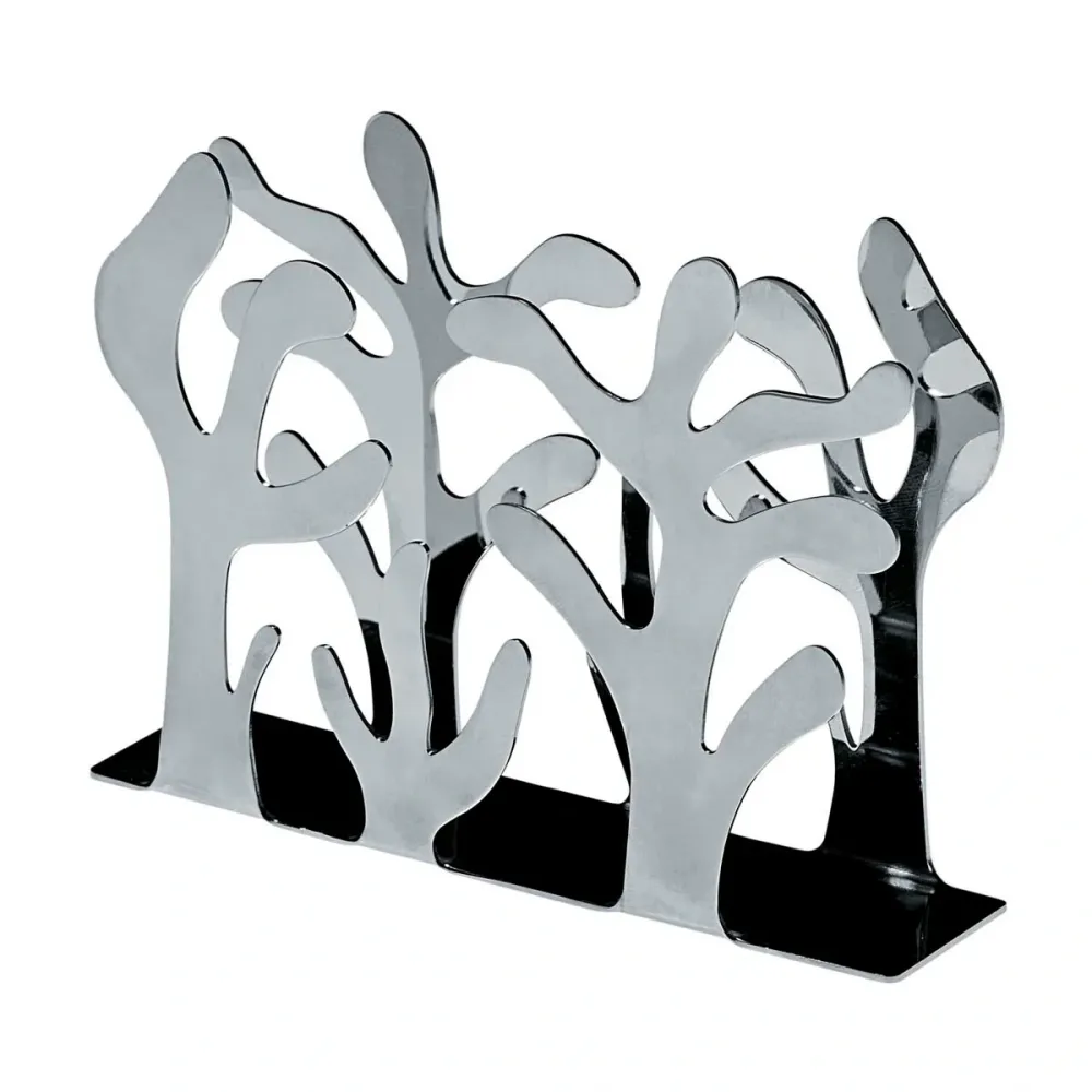 Mediterraneo Inox Steel Napkin Holder Alessi