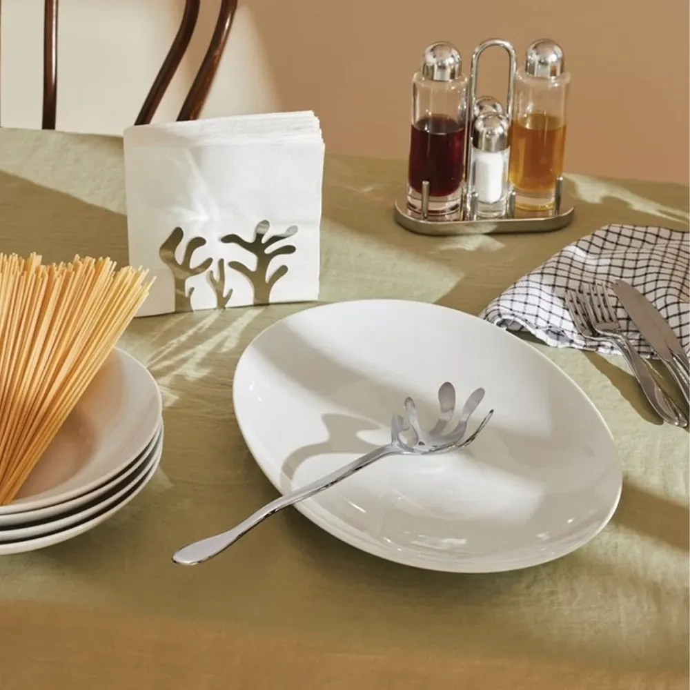 Mediterraneo Inox Steel Napkin Holder Alessi