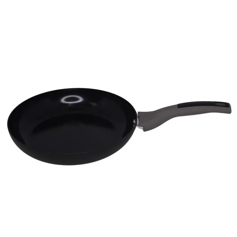 Sartén Imusa Mirro de aluminio con revestimiento cerámico de 8 pulgadas, color negro