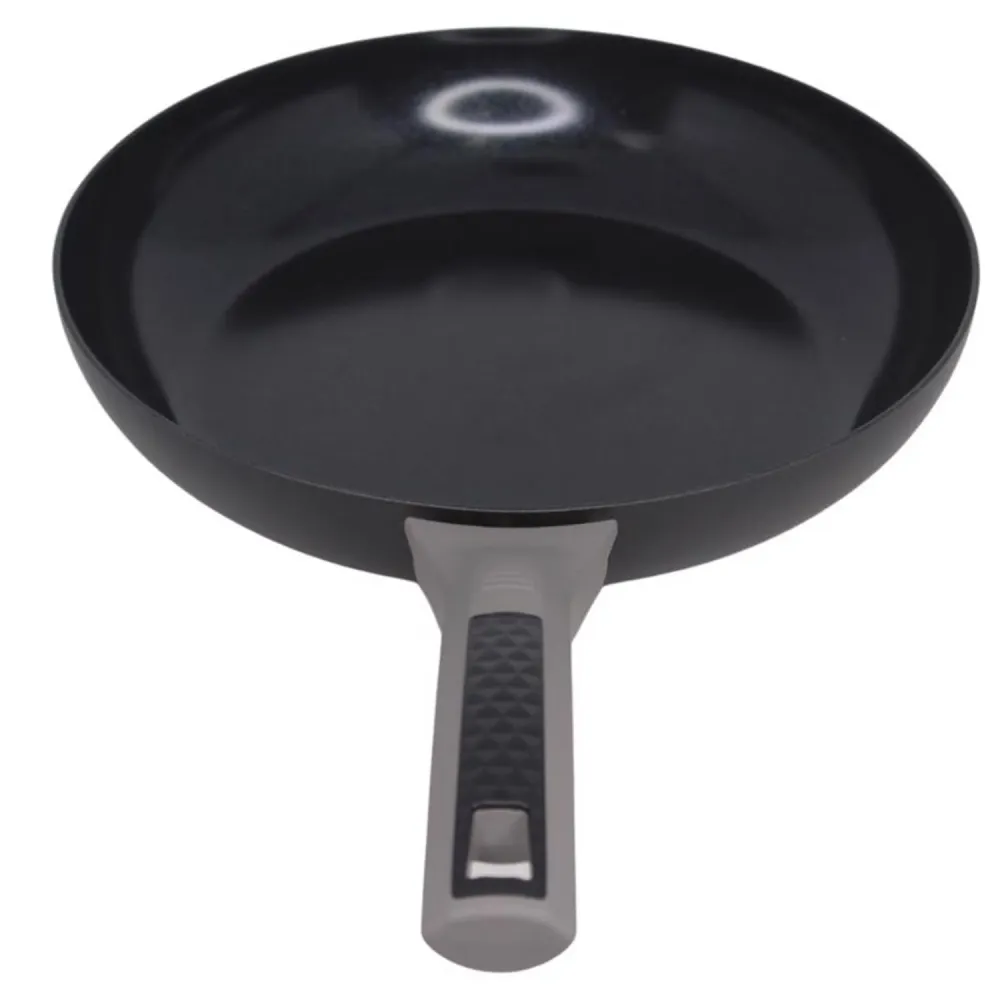 Sartén Imusa Mirro de aluminio con revestimiento cerámico de 8 pulgadas, color negro