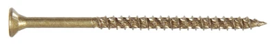 Tornillos para madera Power Pro, para exteriores, con punta de estrella, con revestimiento cerámico, n.º 10 x 3 , 1200 uni...