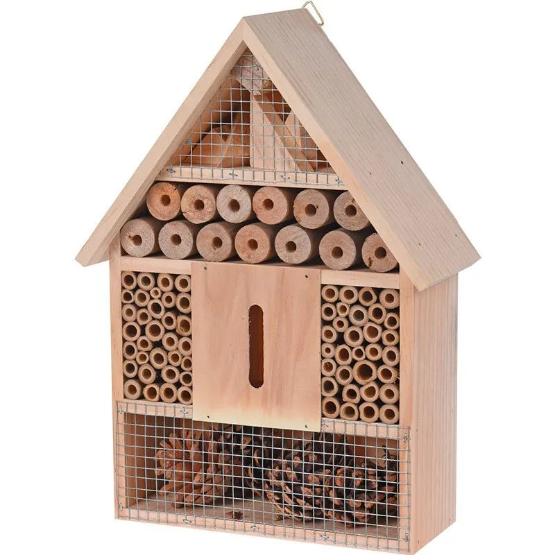 Casita de insectos para pared auténtico 30x22x9 cm