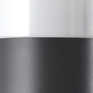 Aplique exterior e27 max 15w negro arthus para Caminos