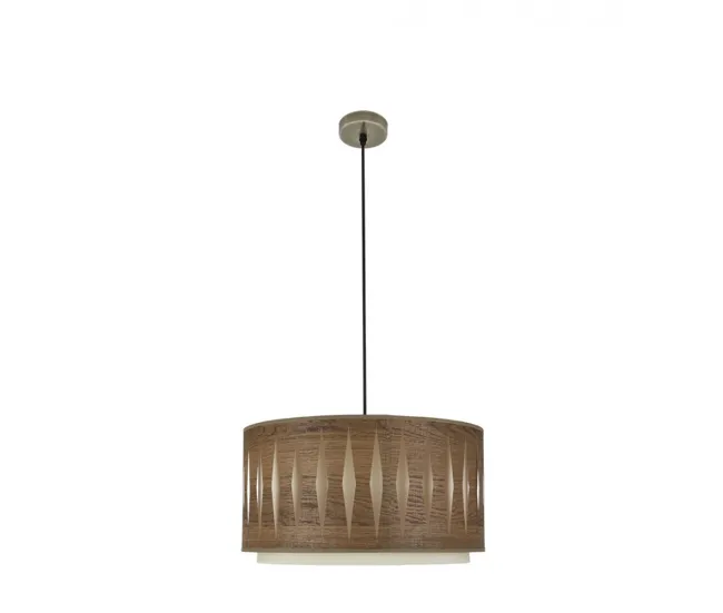 Certificado IP65 colgante metálico color dorado serie alexandra 40cm
