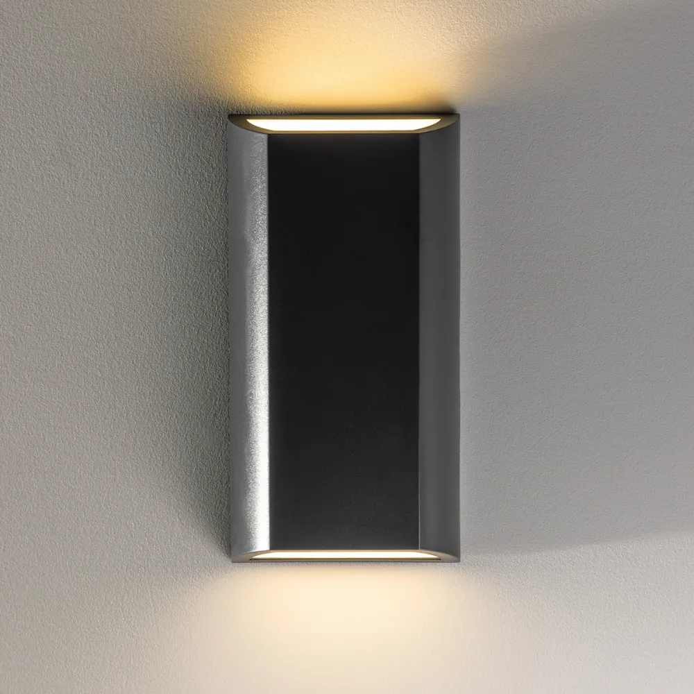 Cgc wilma aplique LED rectangular para exterior gris turbio