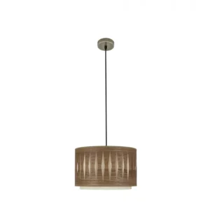 colgante metal color dorado serie alexandra 30cm