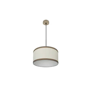 colgante metal color dorado serie soprano 40cm