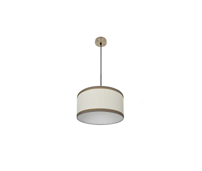 colgante metal color dorado serie soprano 40cm