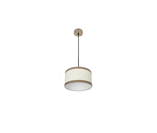 colgante metal color dorado serie soprano 30cm