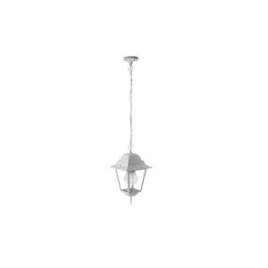colgante para exterior aluminio color blanco serie spica 21.5cm Duración 10 Horas