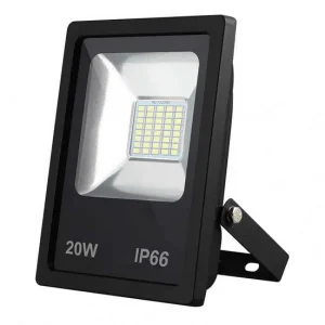 Foco Decorativo proyector aluminio color negro serie dacita 15.5cm