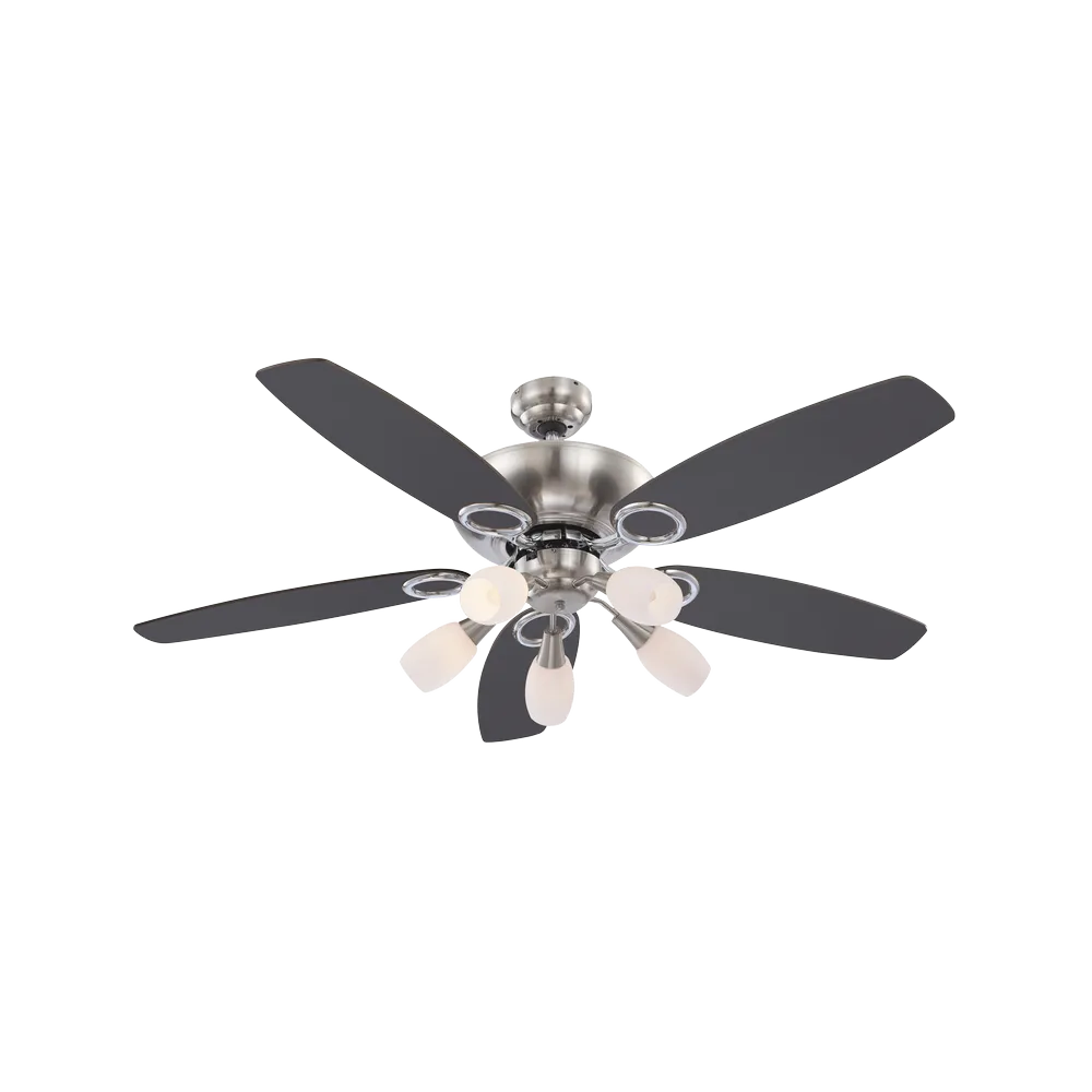 Globo lighting jerry cromo nickel e14 5 lamps