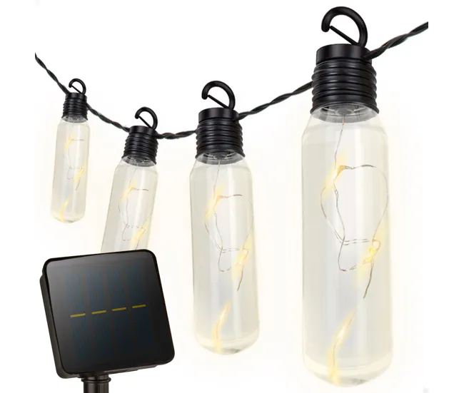 Guirnalda bombillas exterior LED Aktive con 8 Modos de Luz