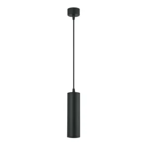Guirnalda LED colgante aluminio color negro serie drach 6cm