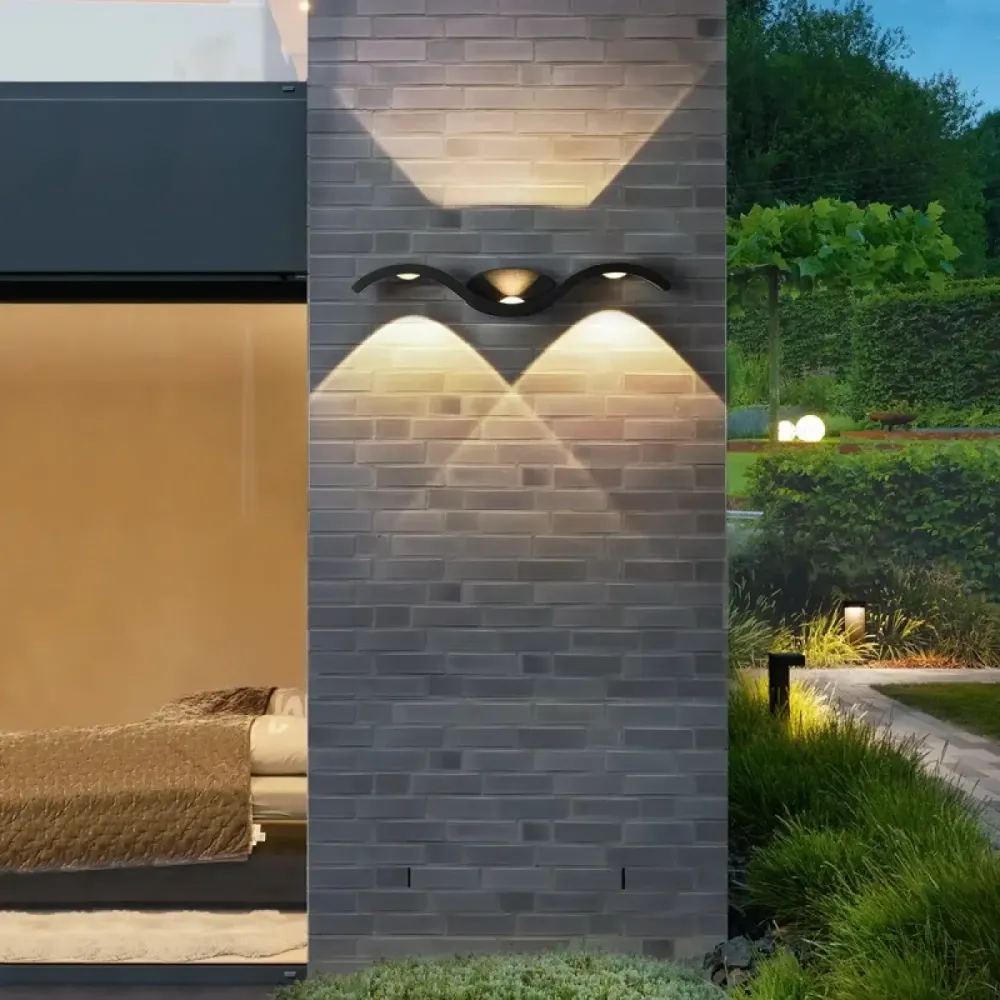 Iluminación exterior | OLA Duración 10 Horas Negro