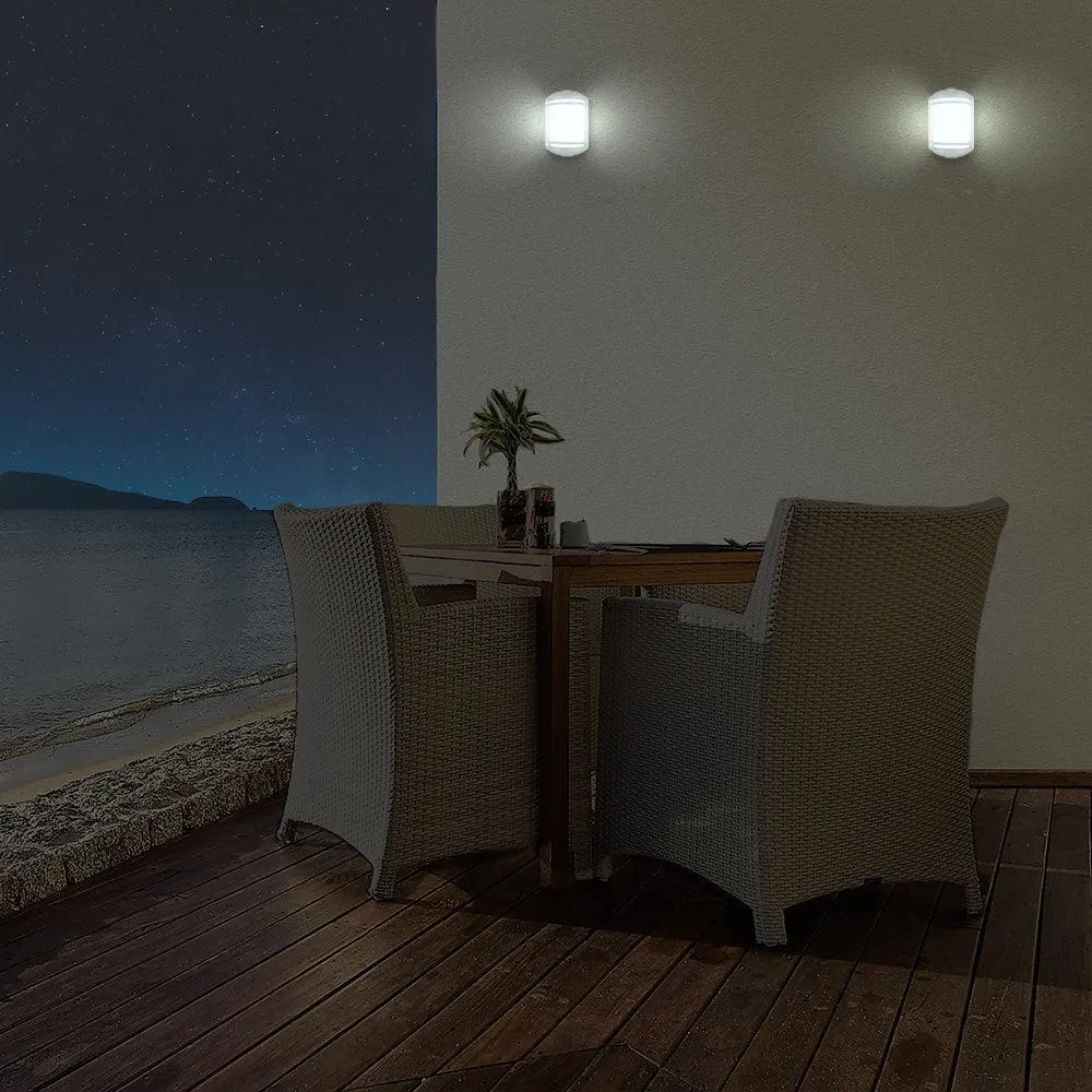 Lampara exterior muro | urbino gris con Sensor de Movimiento
