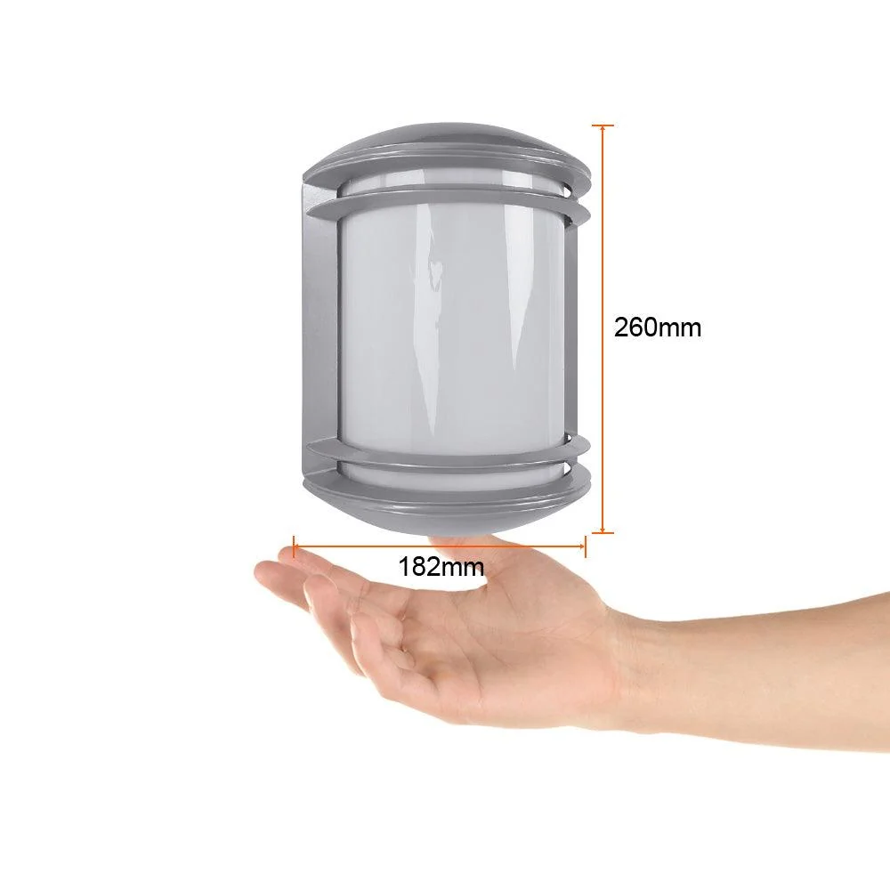 Lampara exterior muro | urbino gris con Sensor de Movimiento