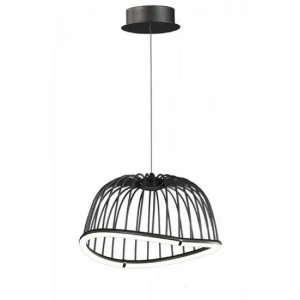 Lámpara Solar lampara de techo aluminio color negro serie celeste 41cm