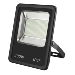 Lámpara Solar proyector aluminio color negro serie dacita 32.5cm