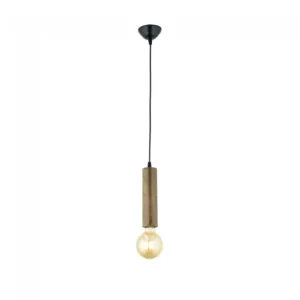 Lámpara de techo Adino Madera Nórdico en Acero Inoxidable
