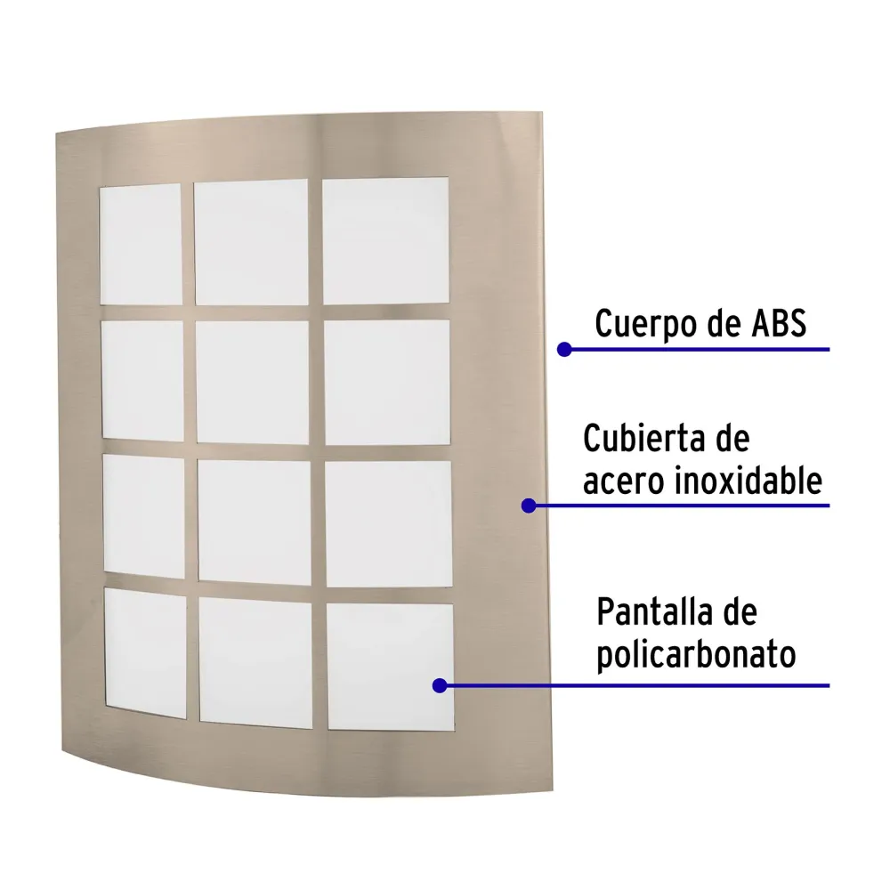 Premium Impermeable Arbotante exterior decorativo, 1xE26/E27