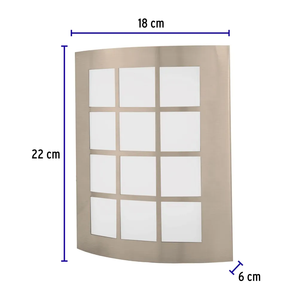 Premium Impermeable Arbotante exterior decorativo, 1xE26/E27