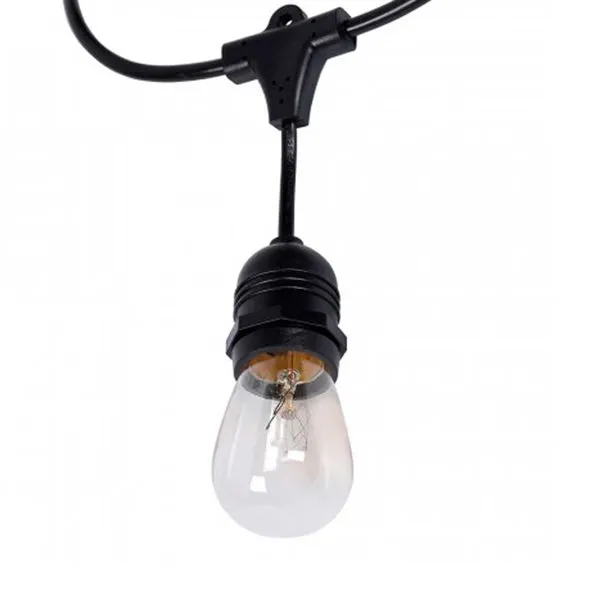 Proyector LED Guirnalda decorativa 10 luces de exterior 10m IP44