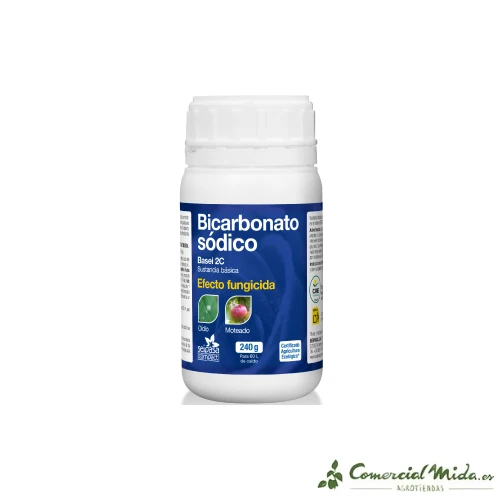 Alta Eficacia Fungicida SEIPASA PEQUEÑO Basei 2C Bicarbonato Sódico 240 gr