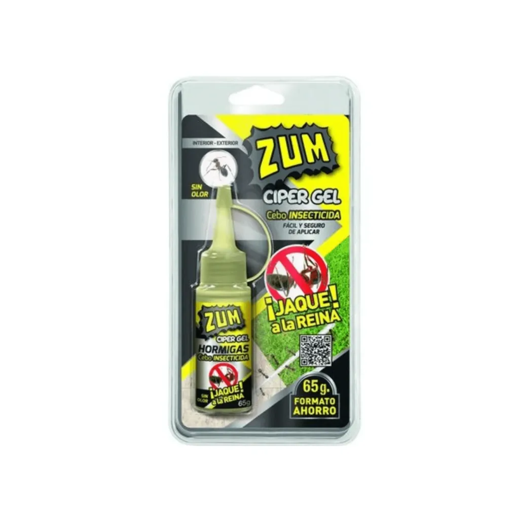 Control Natural Zum - Ciper Gel Cebo Insecticida Hormigas Plus