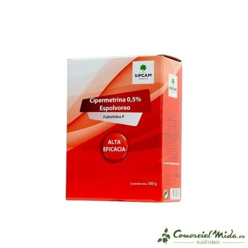 Polvo de Insecticida FULMITRINA P Cipermetrina 0,5%