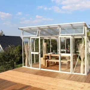 Invernadero - Afrodita 11,5m² Compatible con Sistemas de Riego Aluminio