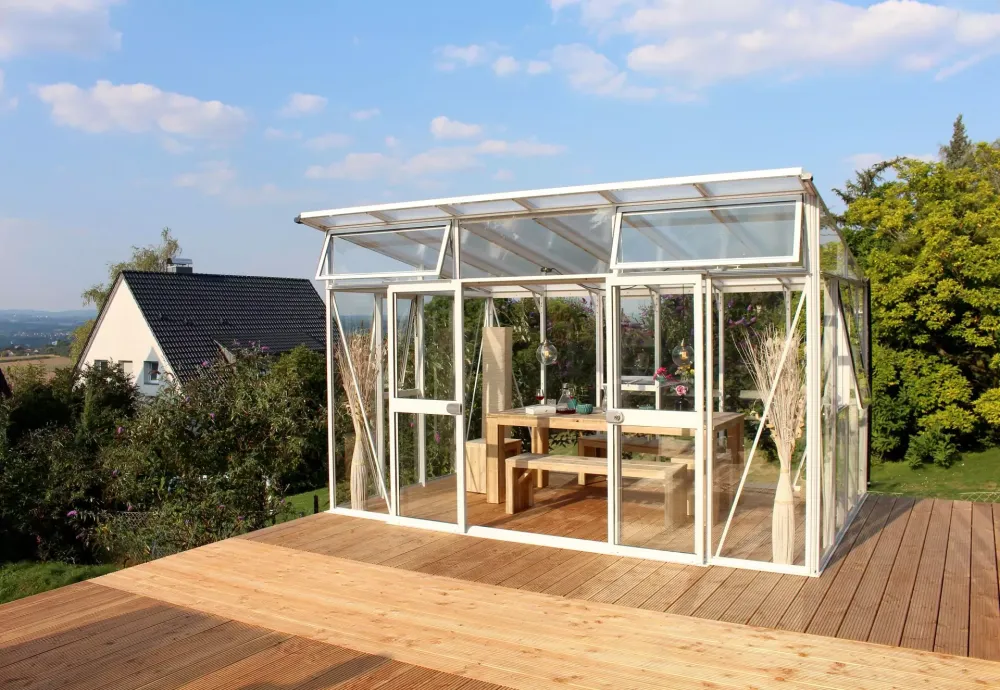 Invernadero - Afrodita 11,5m² Compatible con Sistemas de Riego Aluminio