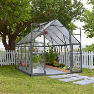 Invernadero - Balance 6 m² con Ventanas Automáticas Aluminio