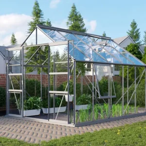 Marco Galvanizado Invernadero - Meridian II 8,3m² Aluminio