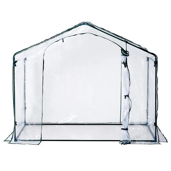 Profesional Certificado Invernadero Outsunny con puerta transparente 165x180x105 cm