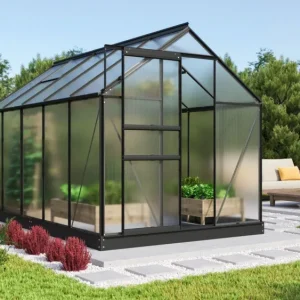 Reforzado para Exteriores Invernadero - Cometa 6,2m² Aluminio