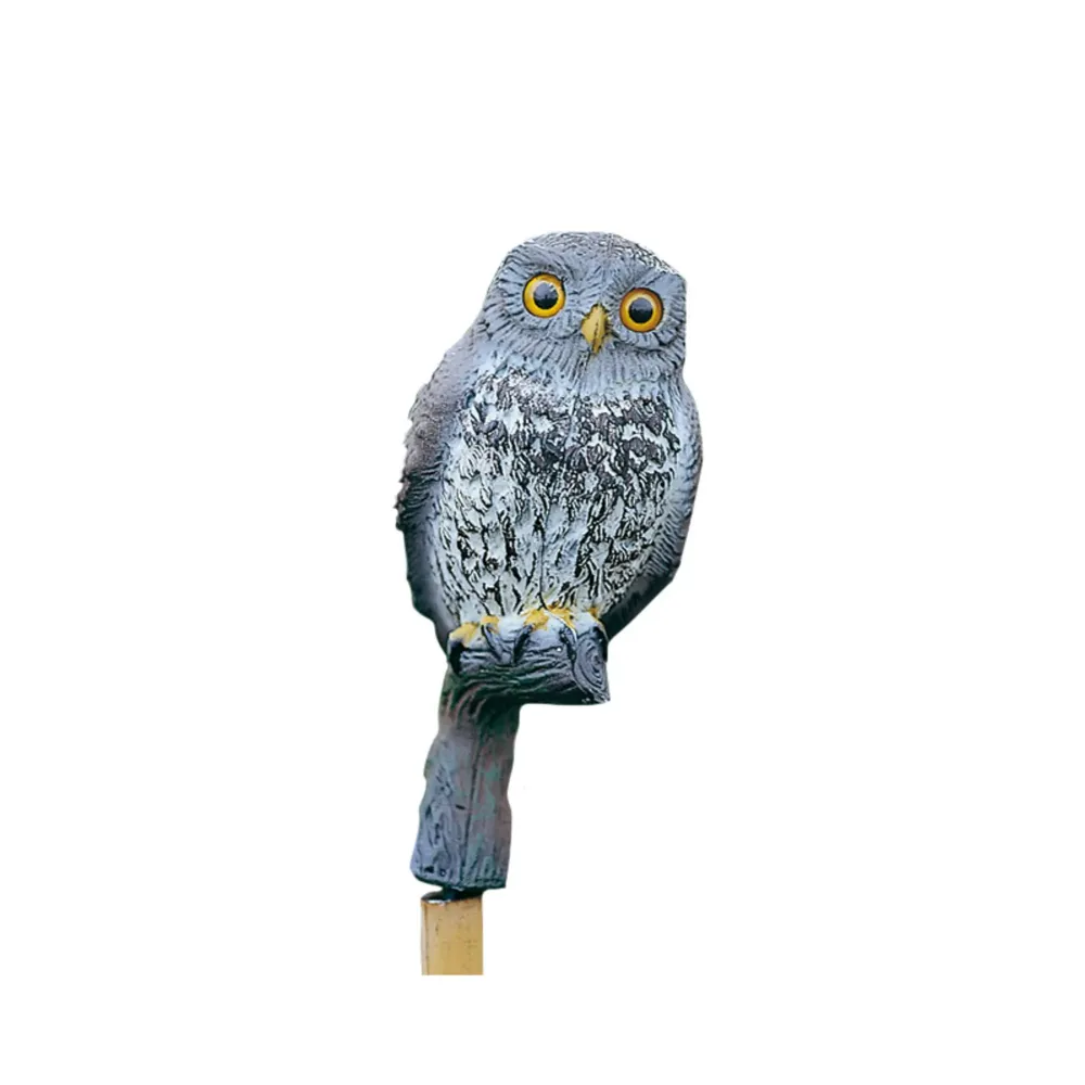 Ventilador de Invernadero Búho espantapájaros 20 cm