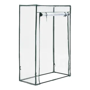 Invernadero de jardín Terzigno acero PVC 100x50x150 cm transparente con Garantí de 2 ños