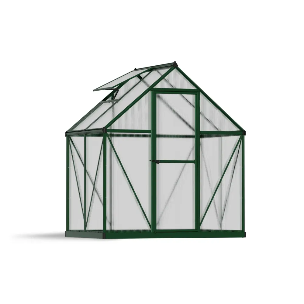 Invernadero Mythos 126x185x208 cm verde Estructura de Acero