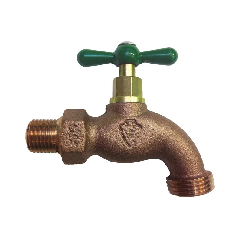 Arrowhead 1/2 . MIP X 3/4 . MHT Brass Hose Bibb - Open Box