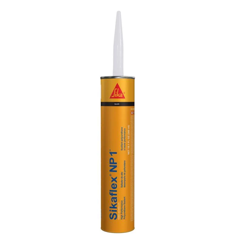 Sellador de poliuretano elastomérico negro MasterSeal NP 1 de BASF, 10,1 oz (paquete de 12)