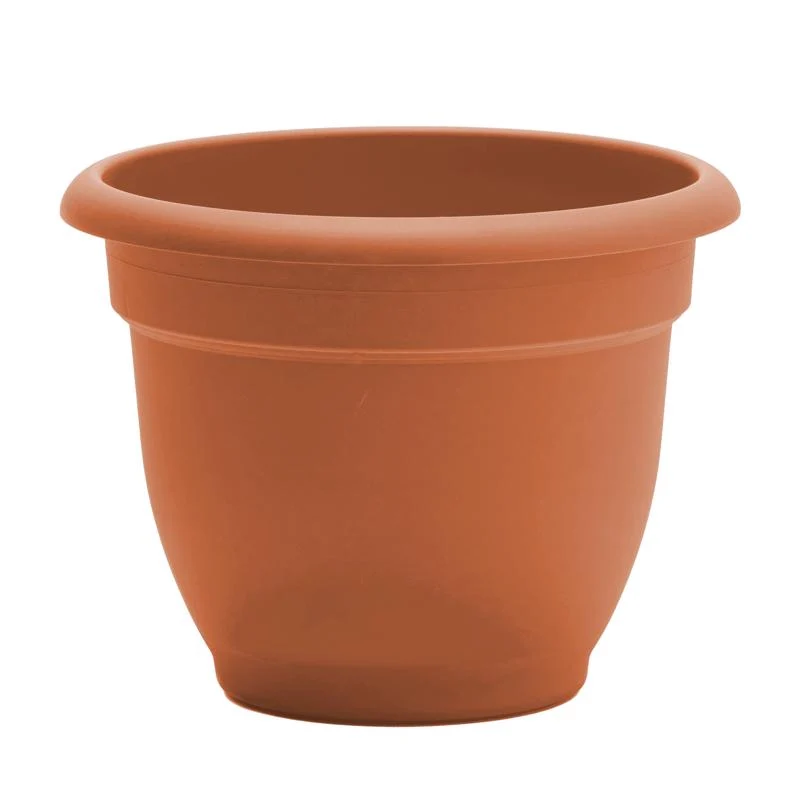 Maceta Ariana de arcilla y resina de terracota Bloem, 25 cm de diámetro y orificios de drenaje - Oferta de la semana