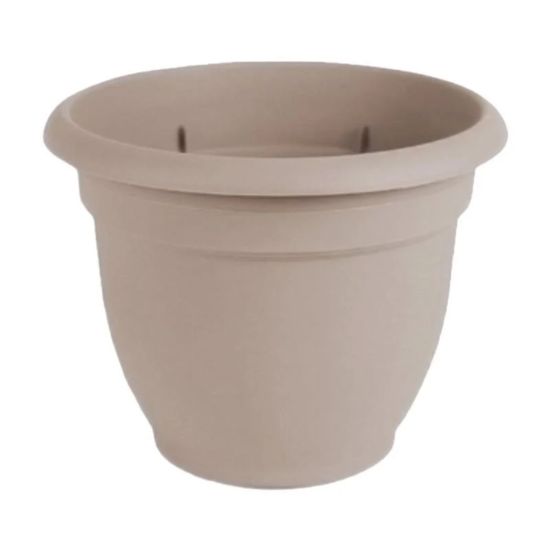 Maceta Ariana de plástico resistente los rayos UV Bloem Pebble Stone, 43 cm de alto x 50 cm de diámetro - Oferta de la semana