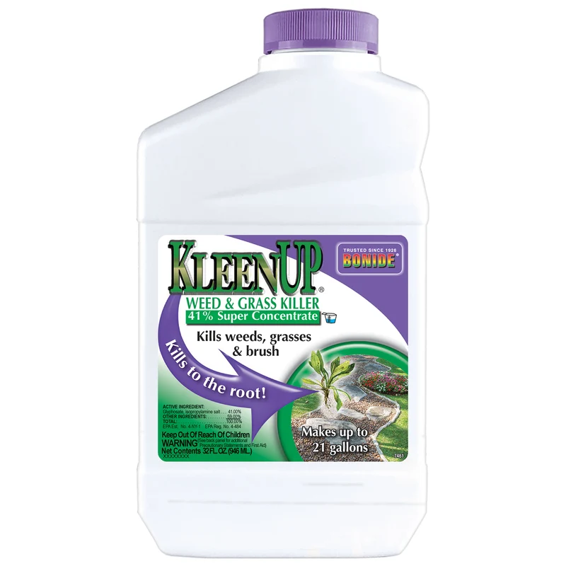 Herbicida y eliminador de malezas KleenUp, concentrado de 947 ml Bonide