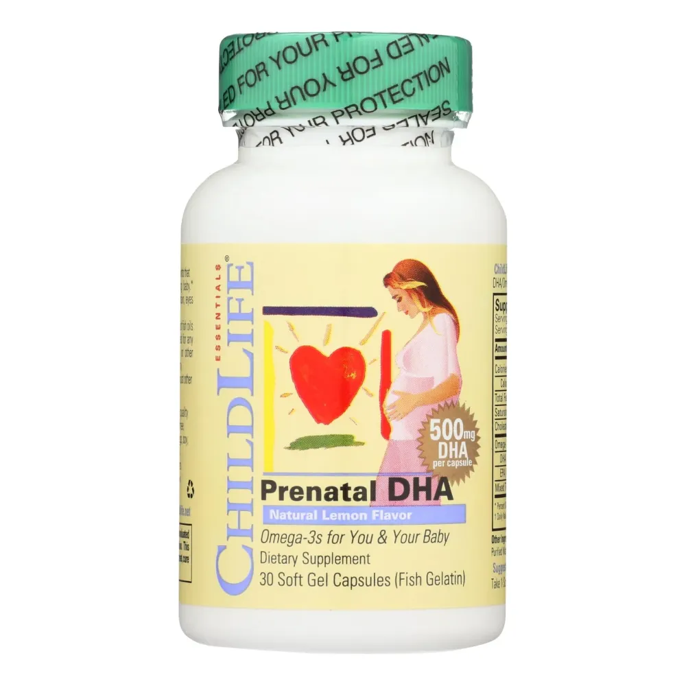 Childlife PreNatal DHA - 30 cápsulas blandas Child Life Essentials