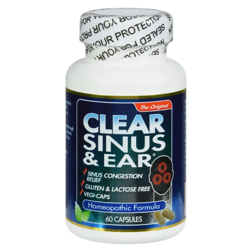 Clear Products Clear Sinus and Ear - 60 cápsulas