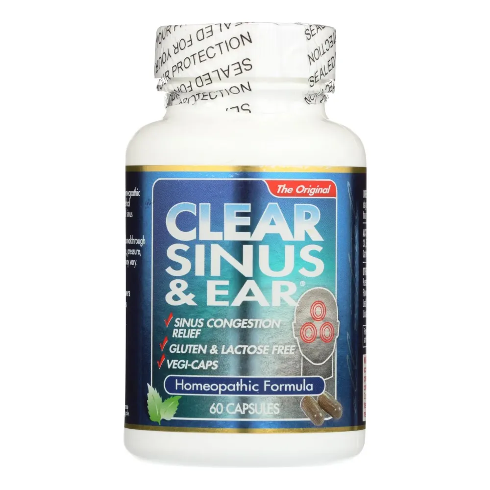 Clear Products Clear Sinus and Ear - 60 cápsulas