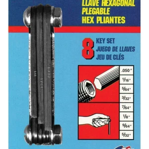 Eklind SAE Fold-Up Hex Key Set 8 pc - Deal Week
