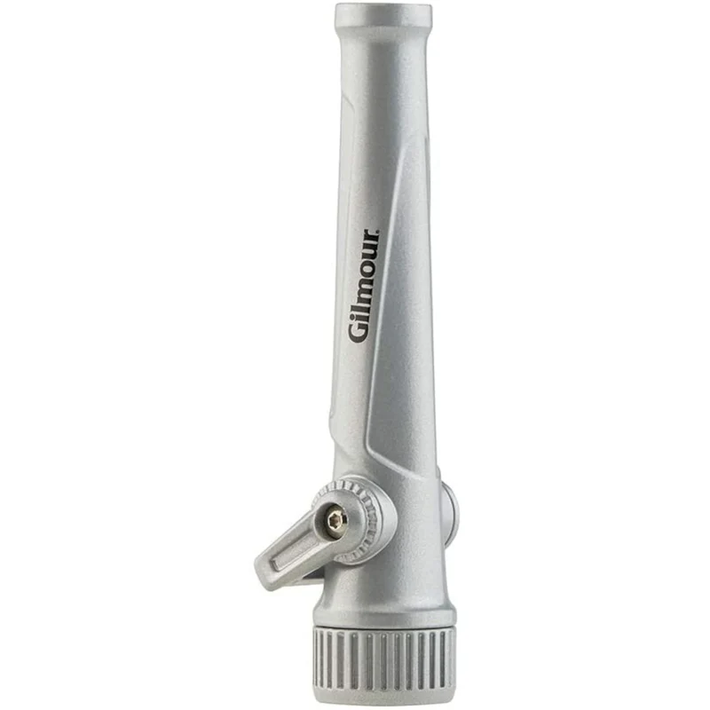 Boquilla de manguera de metal de limpieza ajustable Gilmour de 1 patrón